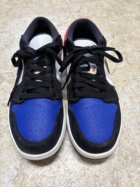 Jordan 1 Low SE Rivals 2019 Multicolor Low Top Leather Athletic Sneakers CJ9216…